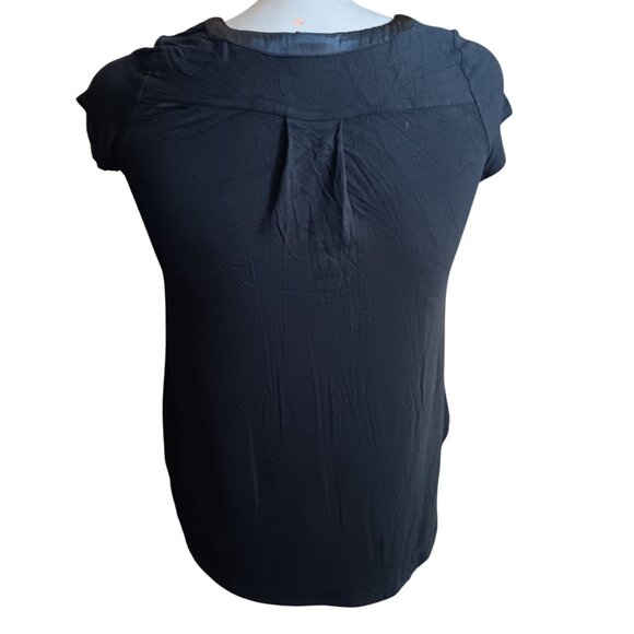 Small Alfani Muscle tight fit Black Short-Sleeve T-shirt - Picture 3 of 4